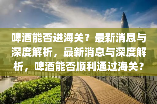 啤酒能否進海關？最新消息與深度解析，最新消息與深度解析，啤酒能否順利通過海關？
