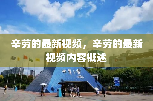 辛勞的最新視頻，辛勞的最新視頻內(nèi)容概述
