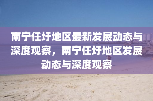 南寧任圩地區(qū)最新發(fā)展動(dòng)態(tài)與深度觀察，南寧任圩地區(qū)發(fā)展動(dòng)態(tài)與深度觀察